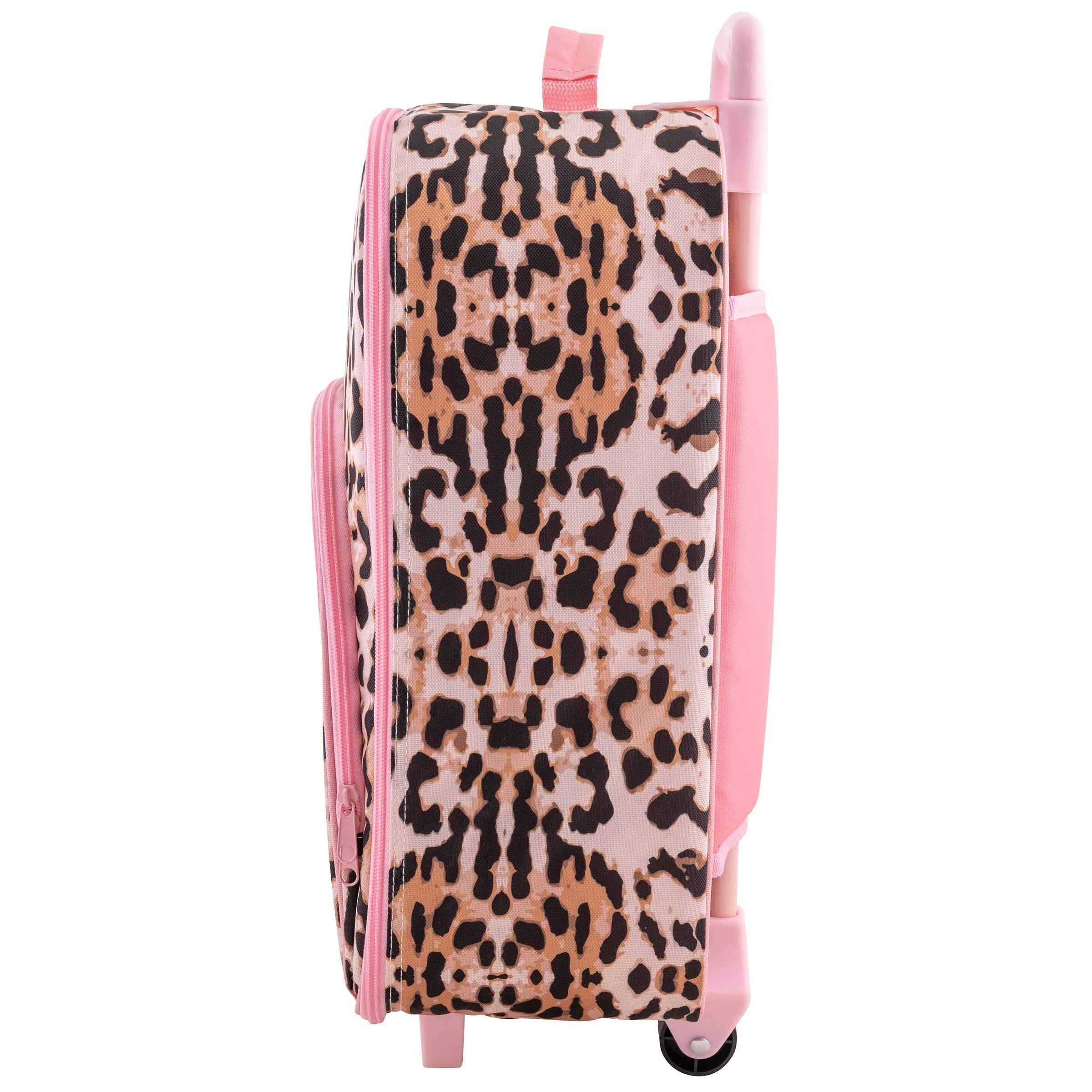 All Over Print Rolling Luggage Leopard