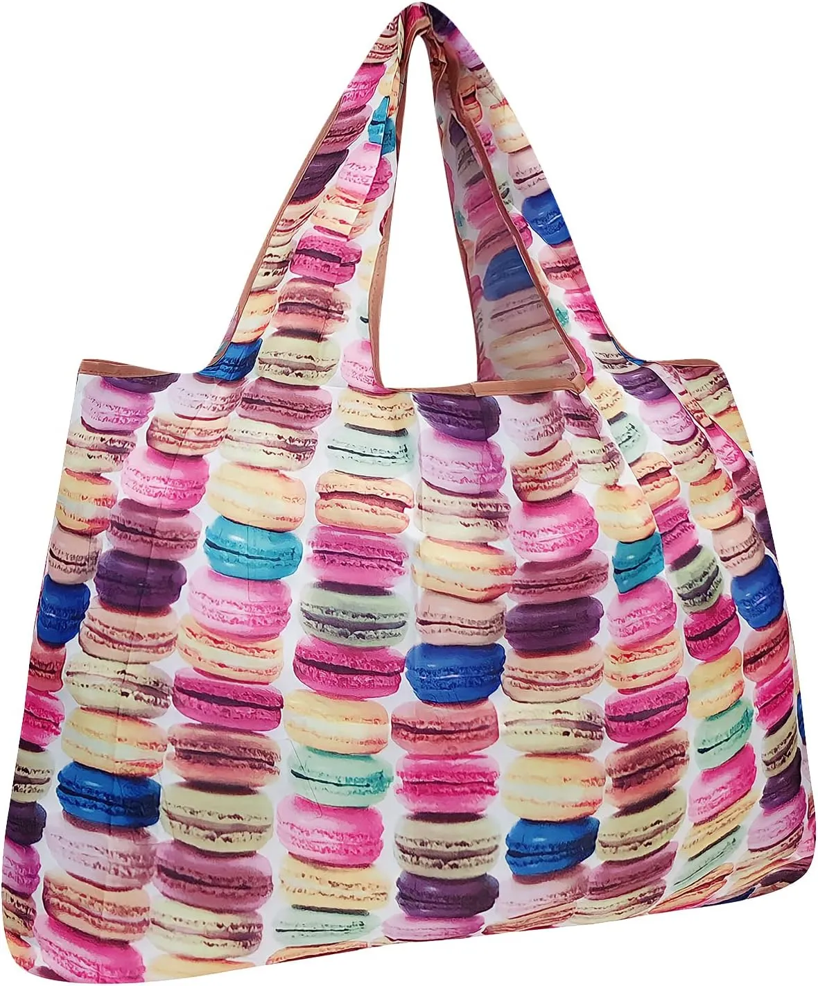 Allydrew Large Foldable Tote Nylon Reusable Grocery Bags