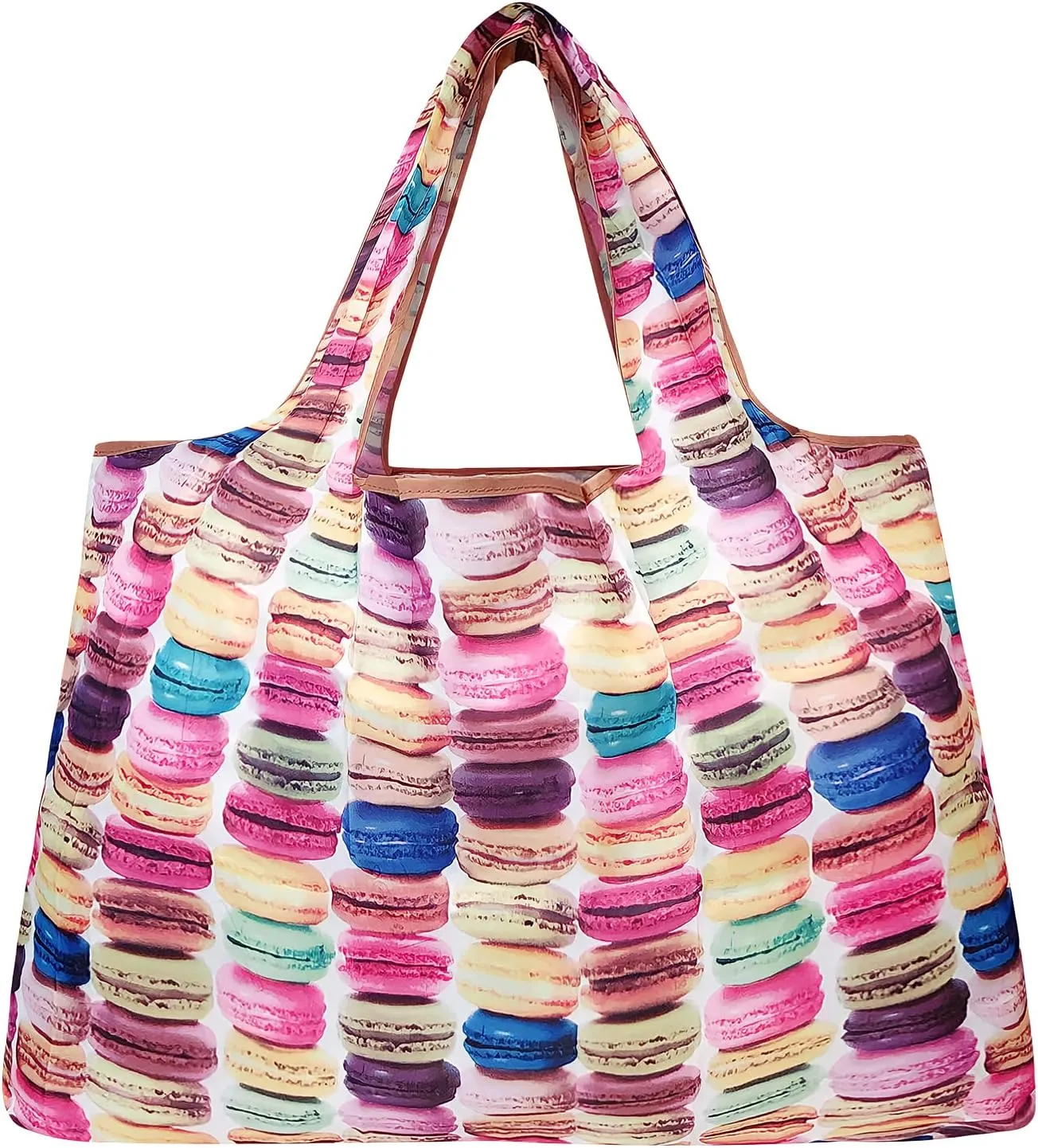 Allydrew Large Foldable Tote Nylon Reusable Grocery Bags