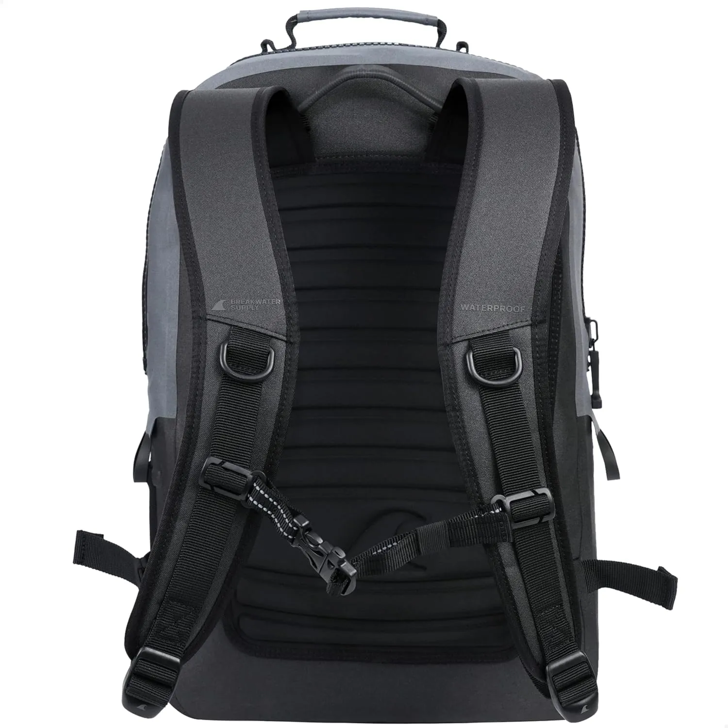 Breakwater Supply 100% Waterproof Submersible Backpack, Laptop Bag, Airtight Zippers | Travel Outdoors | Fogland 25L 20L 15L