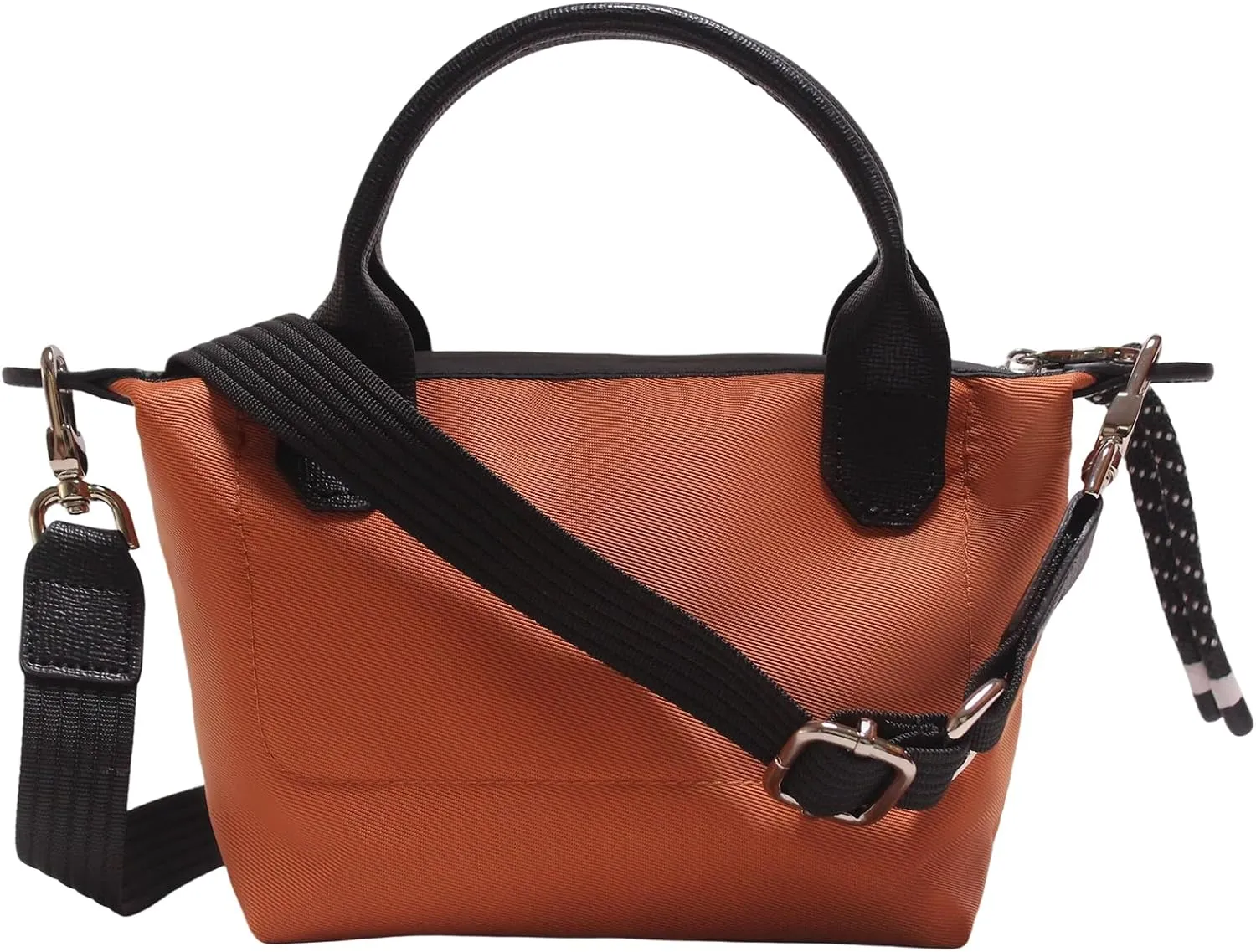 Designer Mini Tote Bag for Women - Lightweight Crossbody Purse with Adjustable Dual Straps (2-Way Carry)