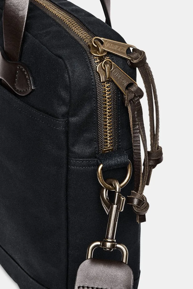Filson Tin Cloth Compact Briefcase (Navy)
