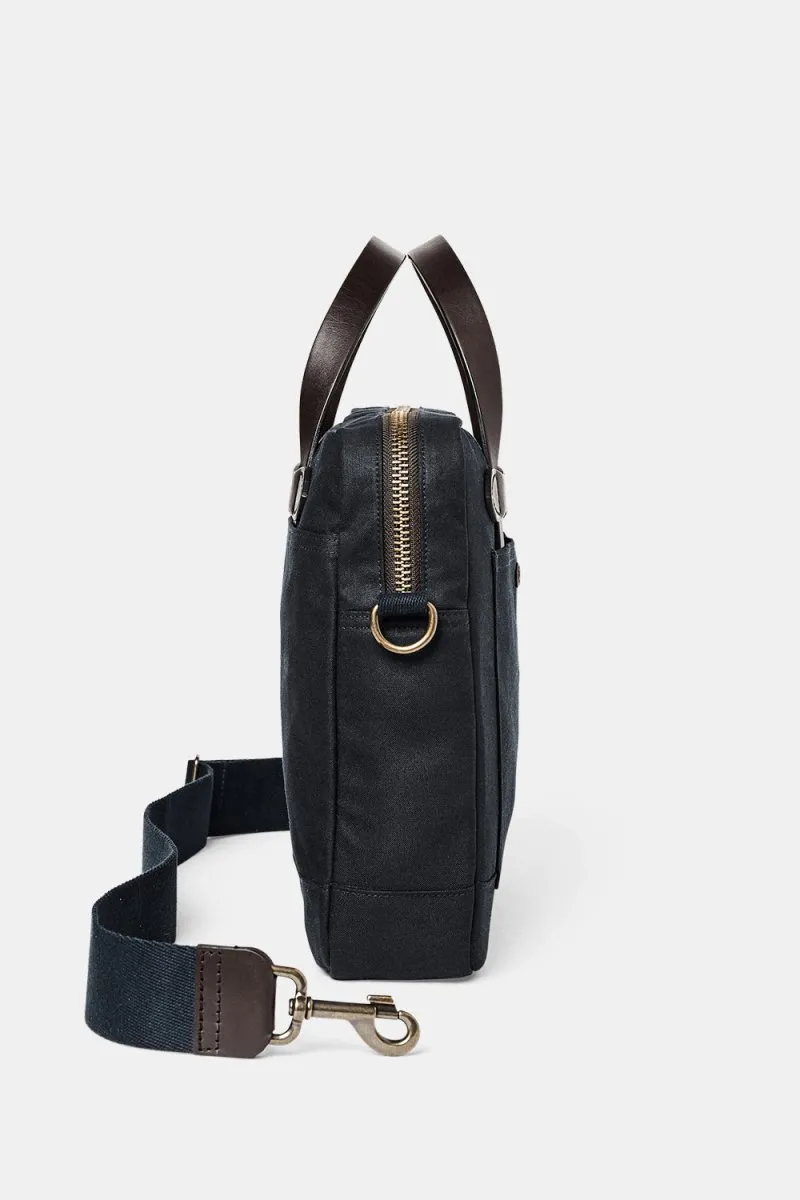 Filson Tin Cloth Compact Briefcase (Navy)