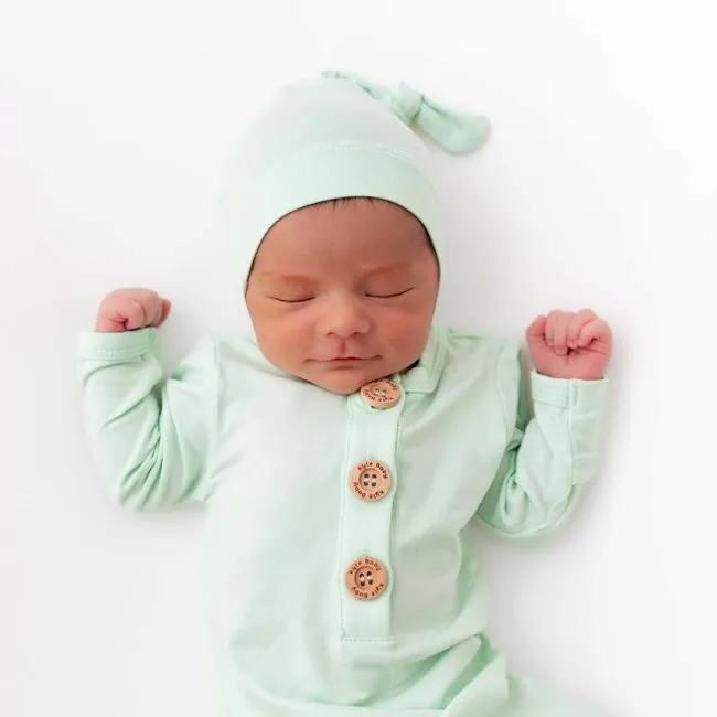 Kyte Baby Knotted Cap in Mint