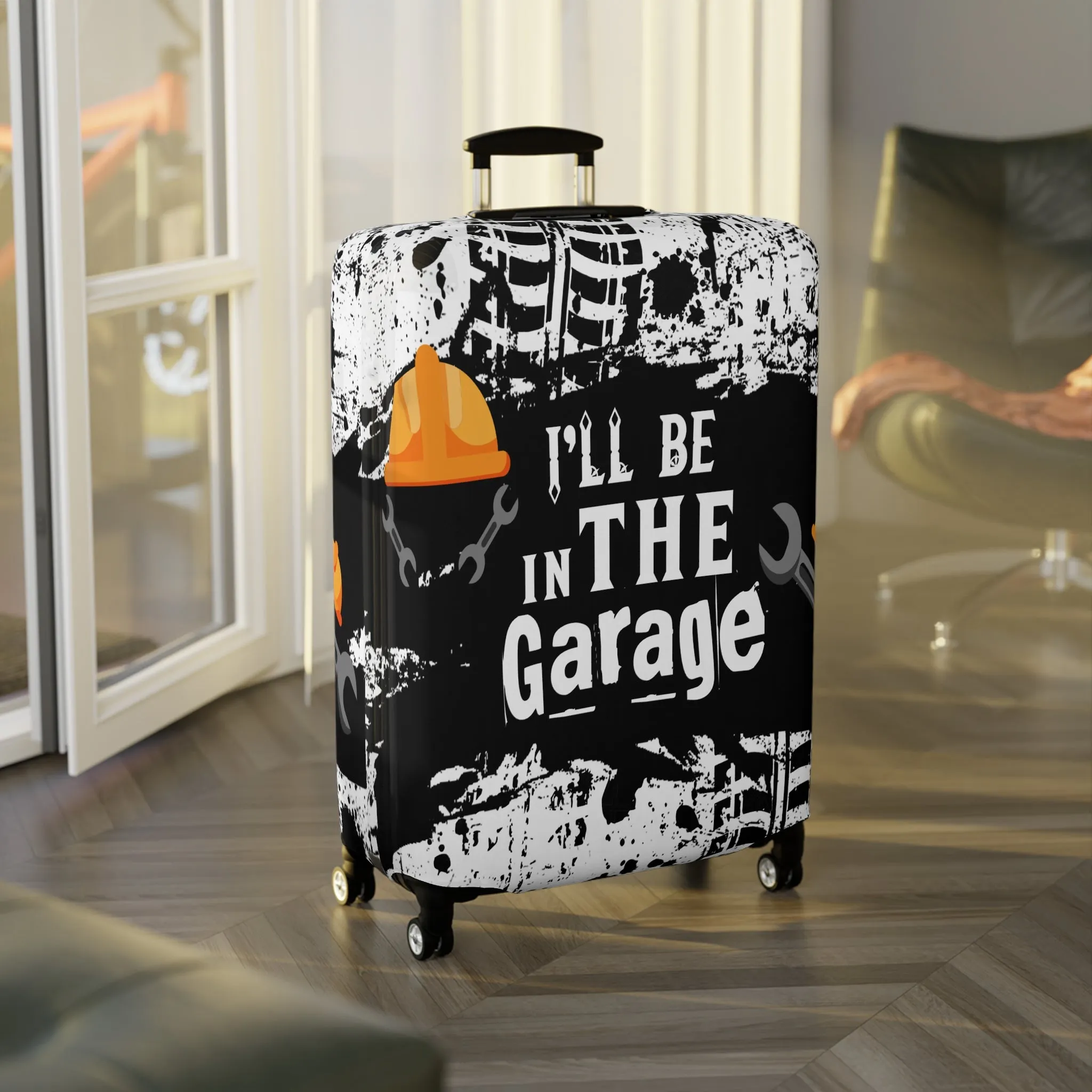 Luggage Cover, I'll be in the Garage, awd-204