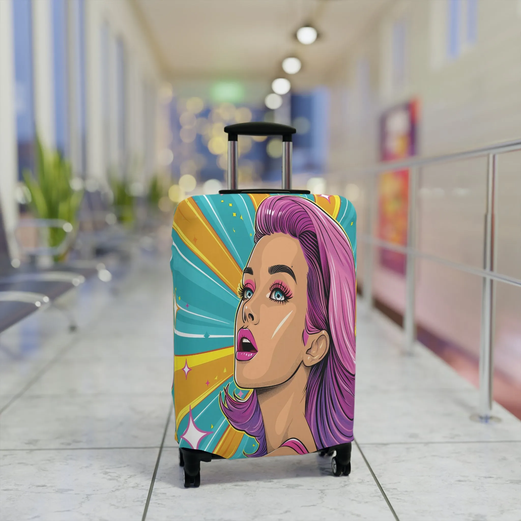 Luggage Cover, Pop Art, awd-710