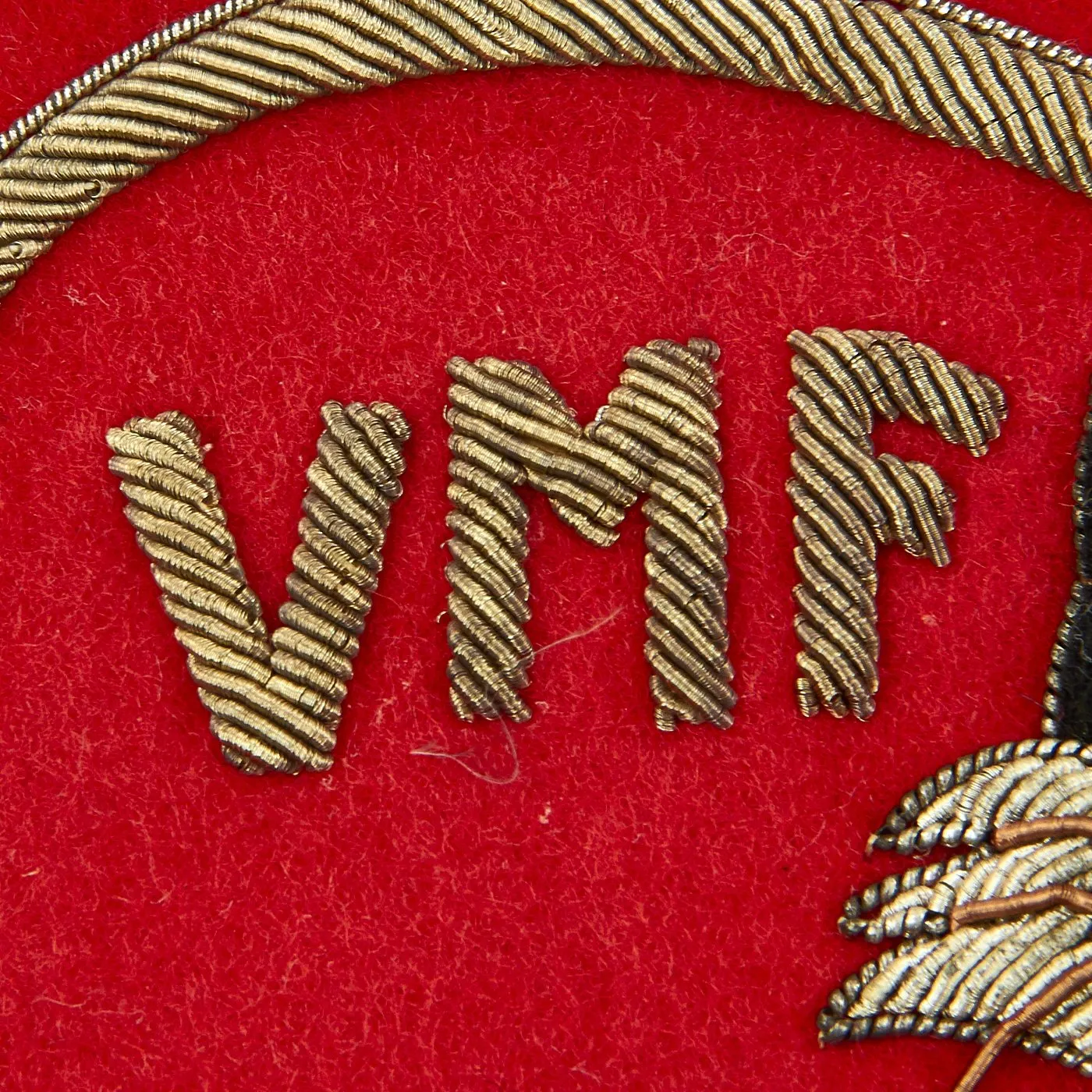 Original U.S. Korean War Marine Fighting Squadron VMF-311 Aviator Patches - Japanese Manufactured