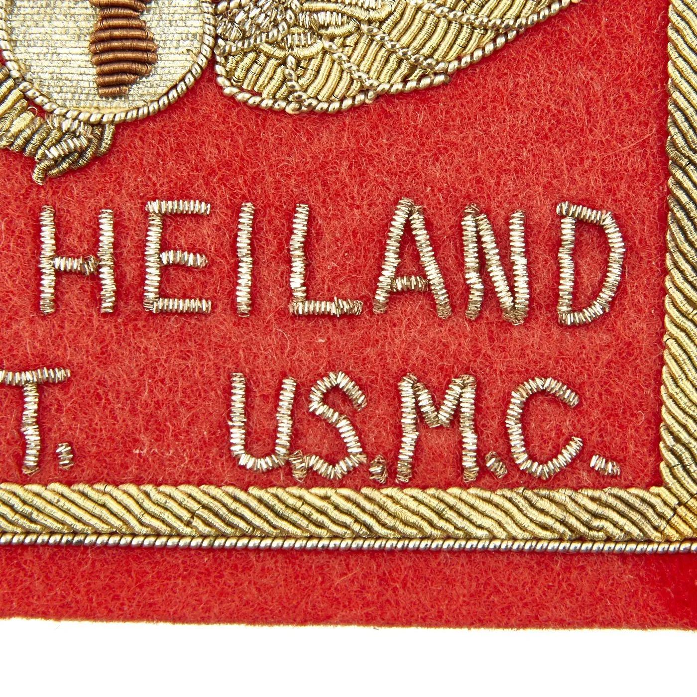 Original U.S. Korean War Marine Fighting Squadron VMF-311 Aviator Patches - Japanese Manufactured