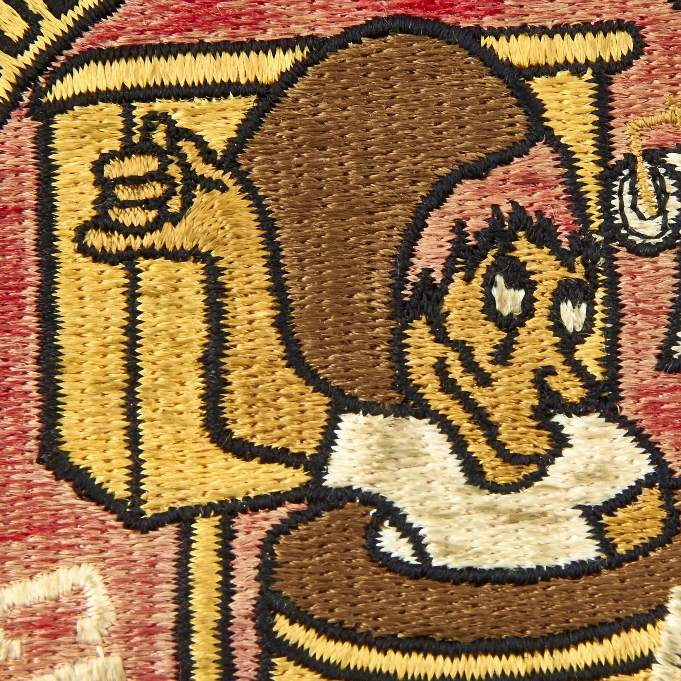 Original U.S. Korean War Marine Fighting Squadron VMF-311 Aviator Patches - Japanese Manufactured