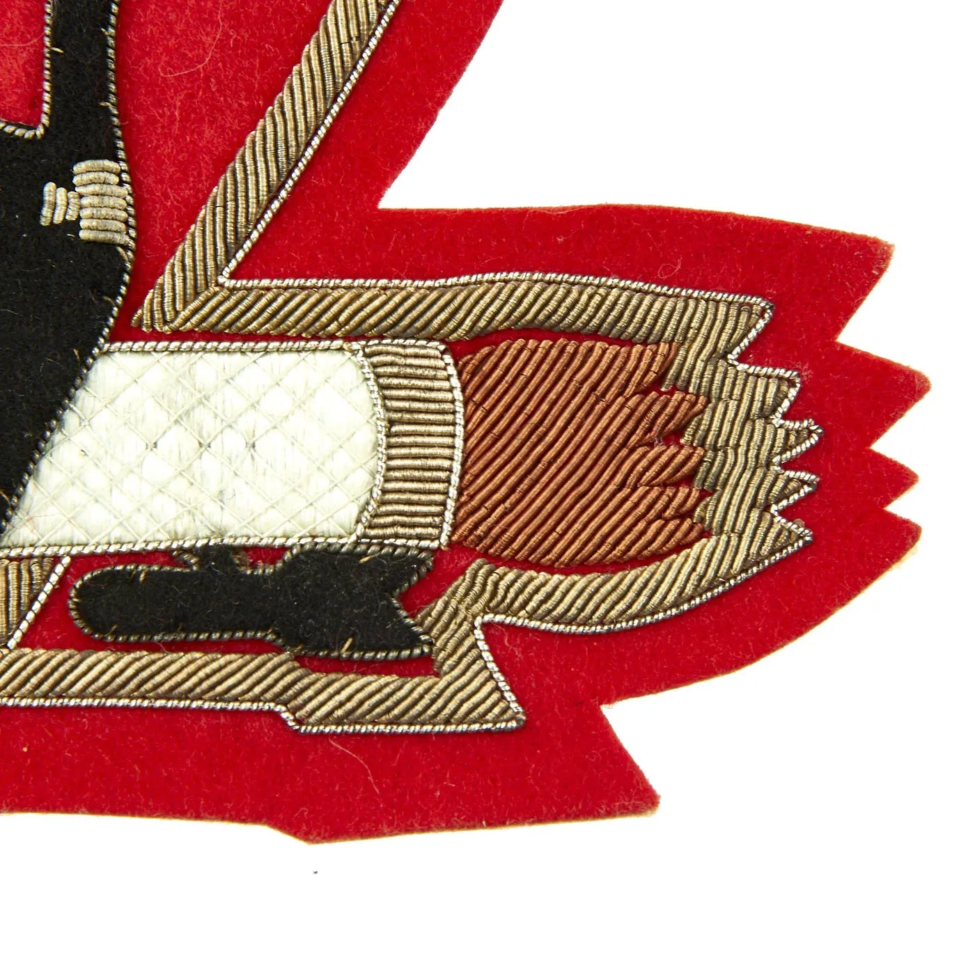Original U.S. Korean War Marine Fighting Squadron VMF-311 Aviator Patches - Japanese Manufactured