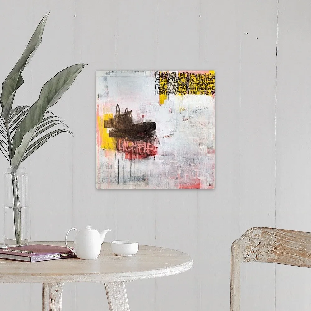 "A Fine New Hat" Canvas Wall Art