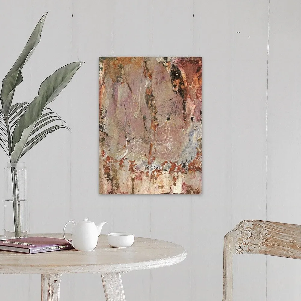 "Aged Wall XI" Canvas Wall Art