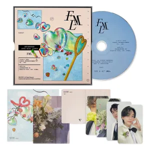 SEVENTEEN - 10th Mini Album [FML] (CARAT Ver.) Outbox   Hardcover Binder   Booklet   Lyric Book   CD-R   Photocard   2 Pin Button Badges   4 Extra Photocards