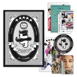 STRAY KIDS  5-STAR Standard Ver. - A VER. Photobook R   Photocards   OOTD Mini Poster   Sticker Set   Postcard   Mini Photobook   Folded Poster   2 Pin Badges   5 Extra Photocards