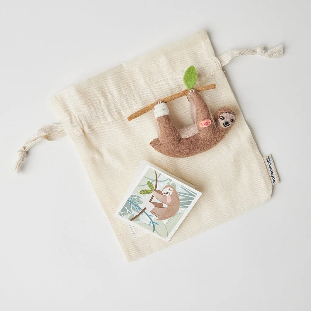 Take it Slow Sloth Ornament