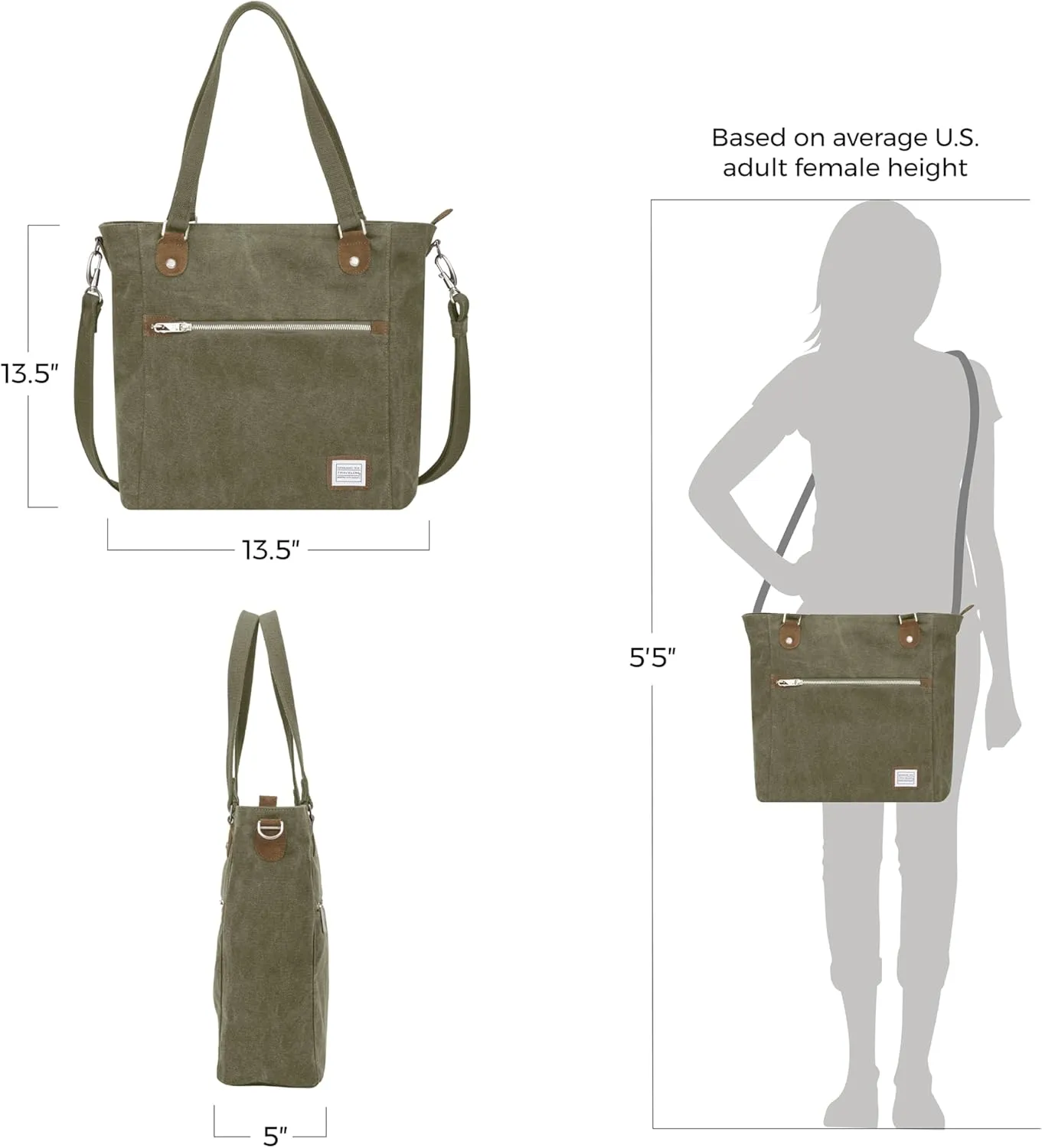 Travelon Anti-Theft Heritage Tote Bag